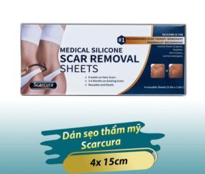 Miếng dán định hình, ngăn ngừa hình thành sẹo 4x15cm